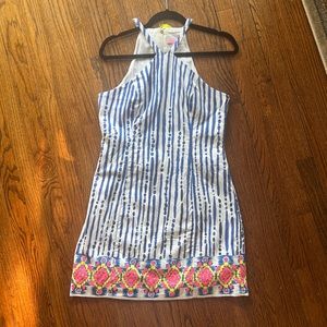 Lilly Pulitzer Shift Dress with Tassel Zipper
